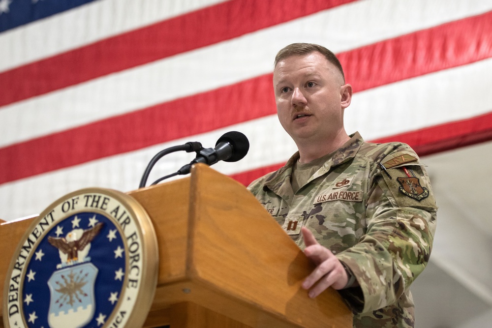 Christopher takes command of 123rd Maintenance Operations Flight