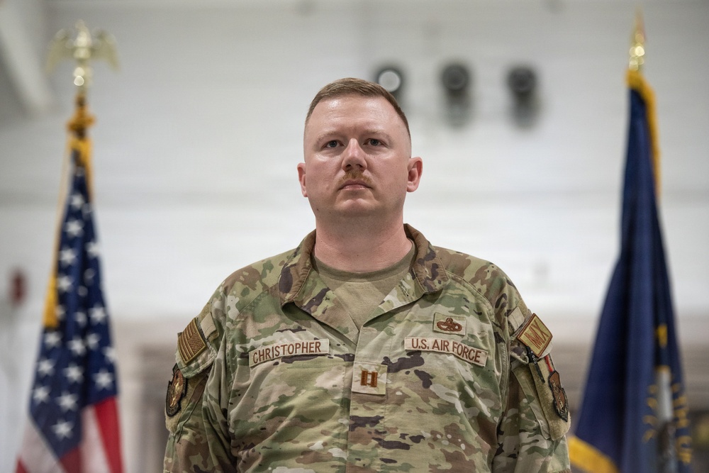 Christopher takes command of 123rd Maintenance Operations Flight