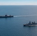 USS Mount Whitney, FGS Hamburg Sail in Baltic Sea