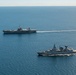USS Mount Whitney, FGS Hamburg Sail in Baltic Sea