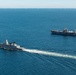 USS Mount Whitney, FGS Hamburg Sail in Baltic Sea