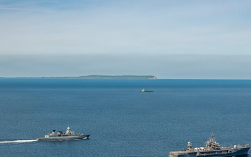 USS Mount Whitney first U.S. warship to operate Link 22 in the Baltic