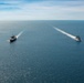 USS Mount Whitney, FGS Hamburg Sail in Baltic Sea