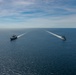 USS Mount Whitney, FGS Hamburg Sail in Baltic Sea