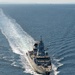 USS Mount Whitney, FGS Hamburg Sail in Baltic Sea