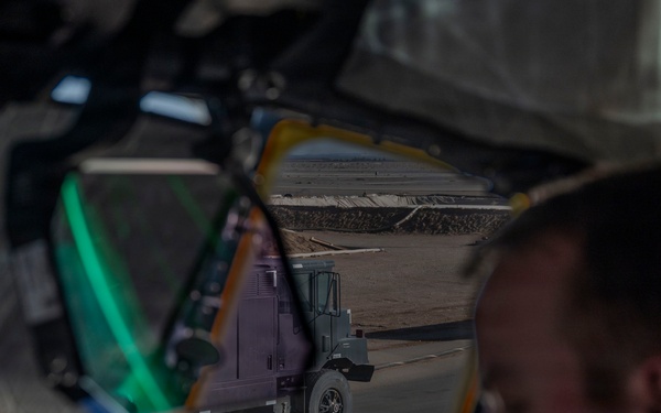 C-130J Super Hercules conducts cargo operations