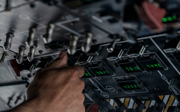 C-130J Super Hercules conducts cargo operations