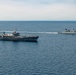 USS Mount Whitney, FGS Hamburg Sail in Baltic Sea