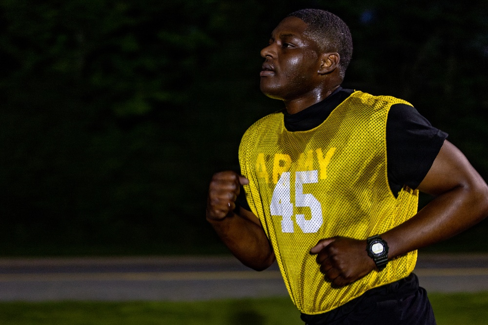 4th Regiment, Advanced Camp - Army Fitness Test