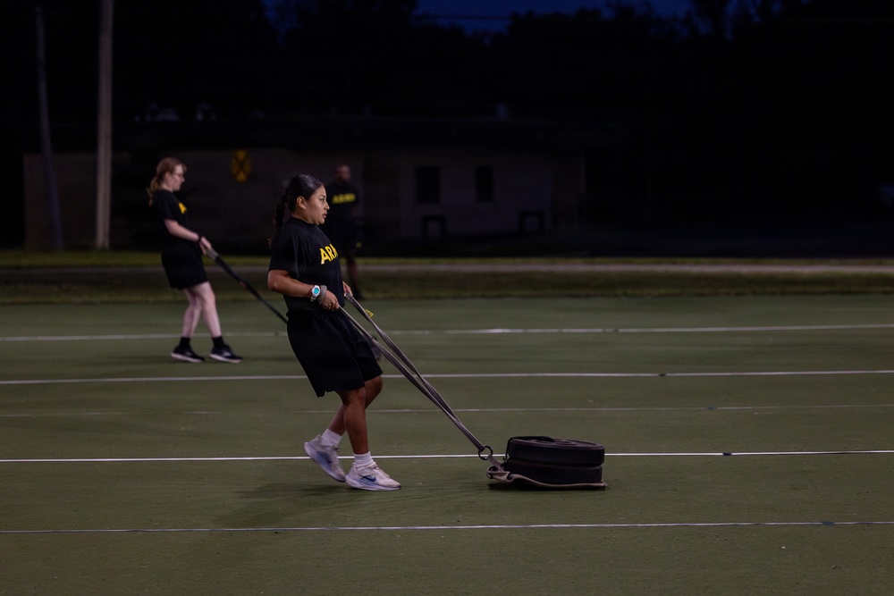 4th Regiment, Advanced Camp - Army Fitness Test