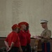 The U.S. Marine Corps League attends a wreath-laying ceremony