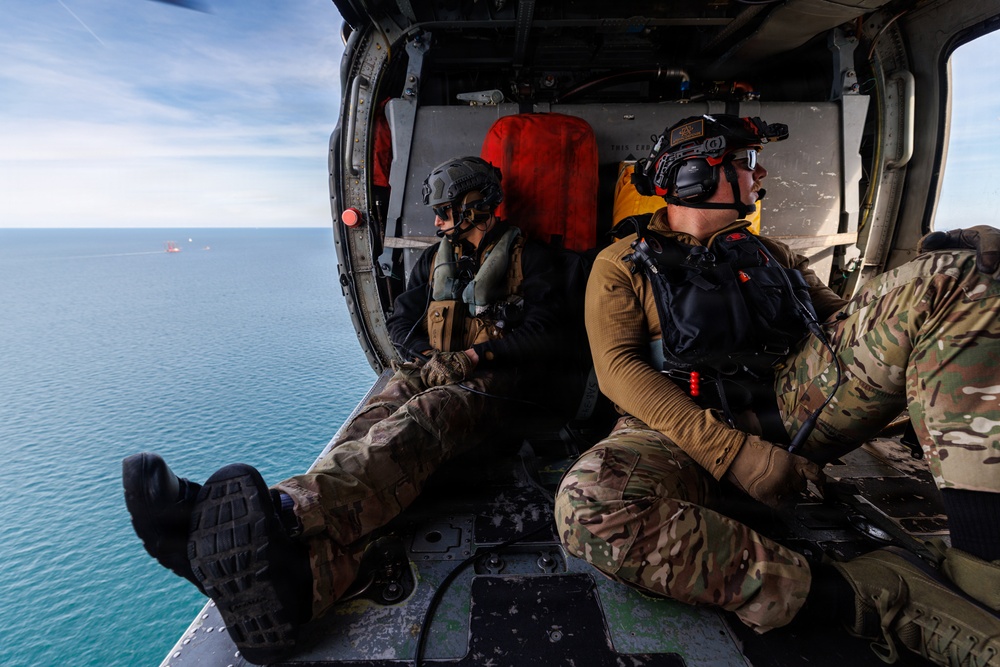 USS Mount Whitney Flight Operations