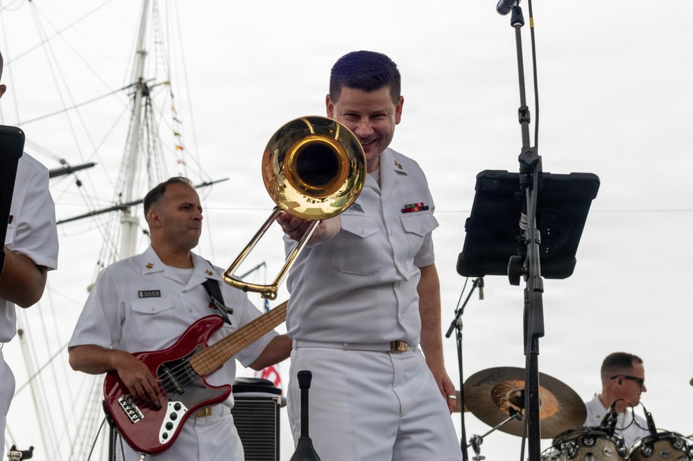 Navy Band Cruisers Perform at Baltimore's Sail 250 Celebrations