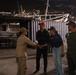 U.S. Sailors and Marines, with Littoral Combat Force 24, unload Meals, Ready-to-Eat boxes from Landing Craft Utility (LCU) 1662, assigned to Assault Craft Unit (ACU) 2, in La Guaira, Venezuela, June 27, 2026