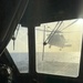 An MH-60R Seahawk helicopter assigned to Helicopter Maritime Strike Squadron (HSM) 48, lands aboard the littoral combat ship USS Billings.