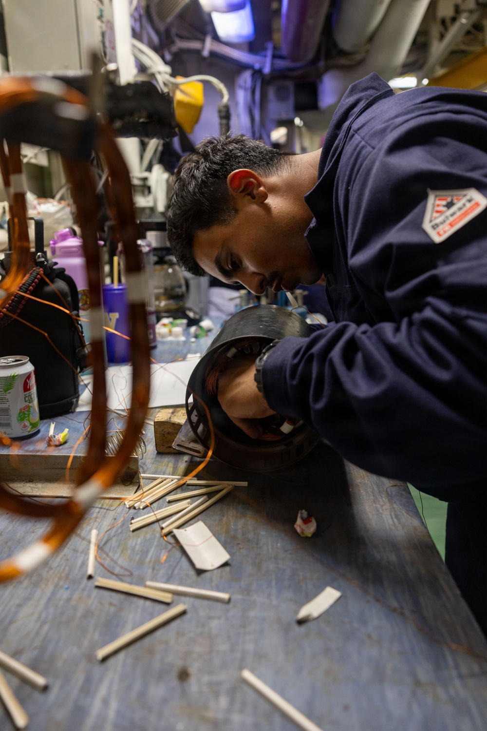 Boxer Sailors, 11th MEU Marines Conduct Daily Operations