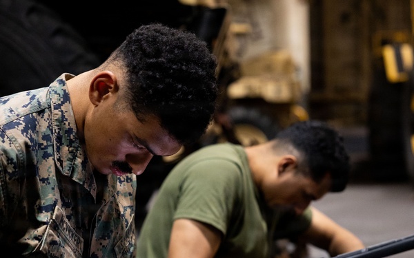 Boxer Sailors, 11th MEU Marines Conduct Daily Operations