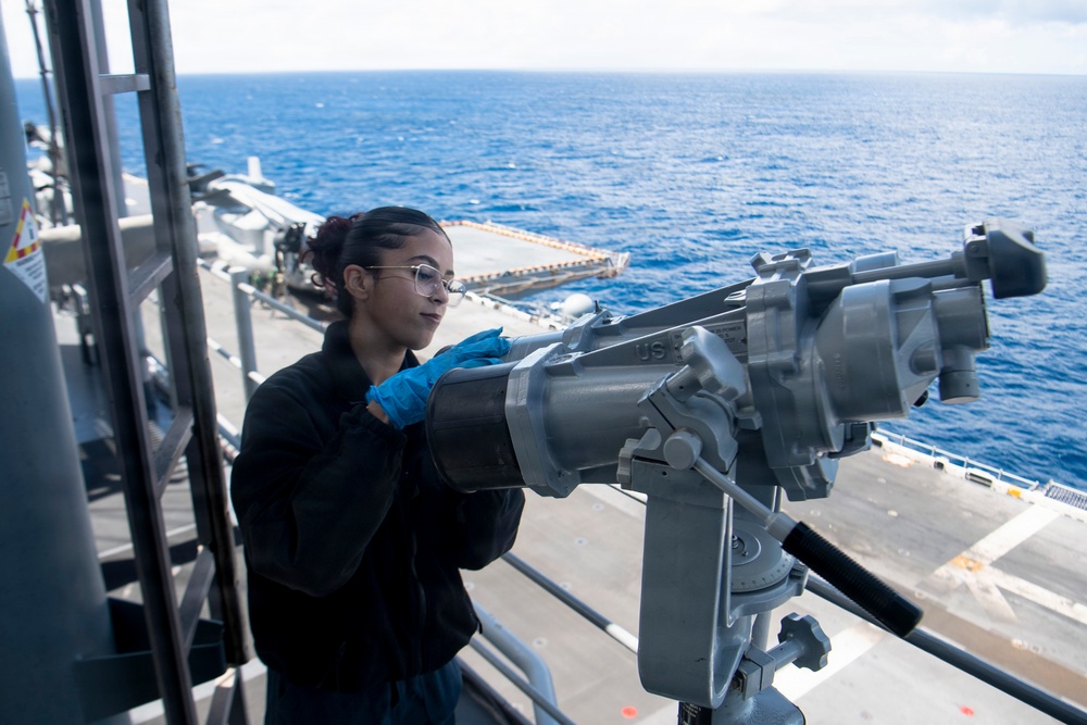 Daily Operations Aboard USS Boxer
