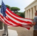 2026 Europe-Mediterranean Disinterment Team Assists with Flag Folding