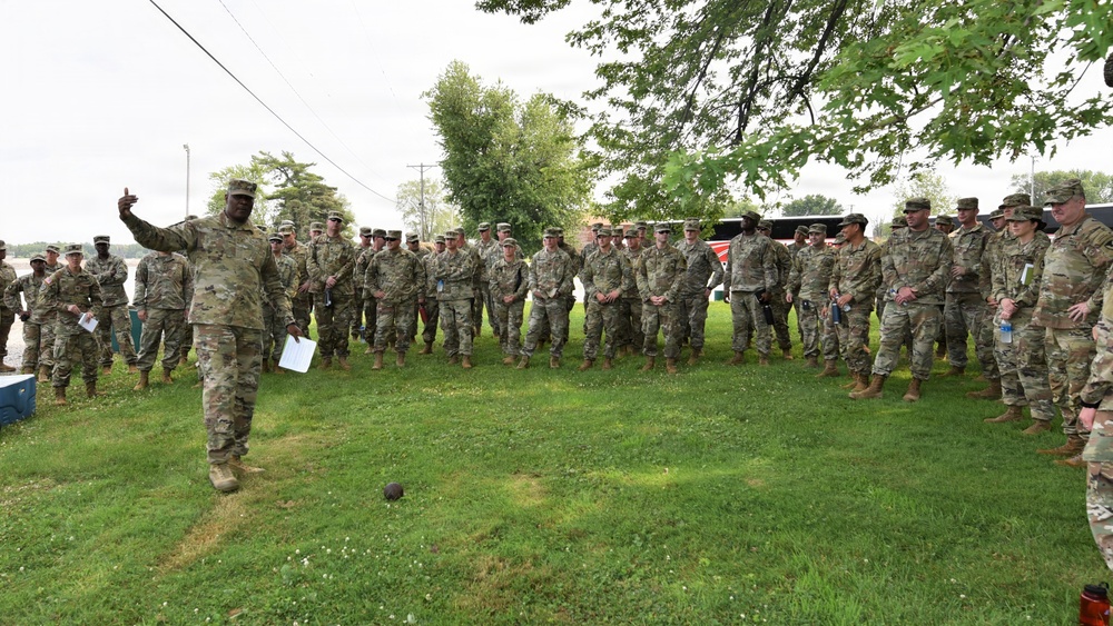 ASC officers partake in staff ride