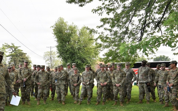 ASC officers partake in staff ride