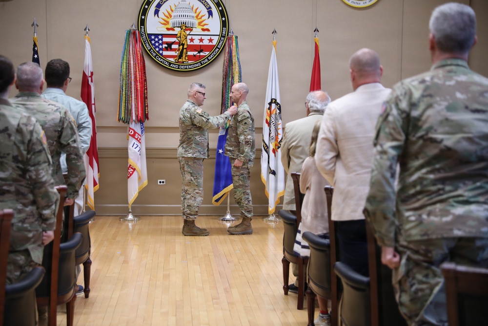 District of Columbia National Guard, Multi-Agency Augmentation Command holds change of command