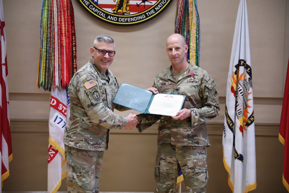 District of Columbia National Guard, Multi -Agency Augmentation Command holds change of command