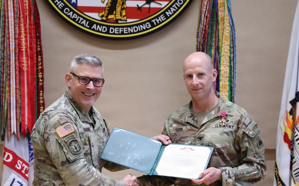 District of Columbia National Guard, Multi -Agency Augmentation Command holds change of command