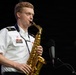 The U.S. Army Blues perform at the Great American State Fair