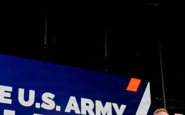 The U.S. Army Blues perform at the Great American State Fair
