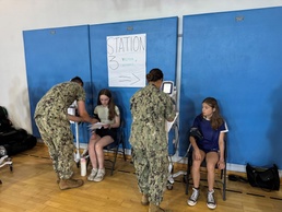 U.S. Naval Hospital Rota Partners with DoWEA to Support Student Athletes and Military Families