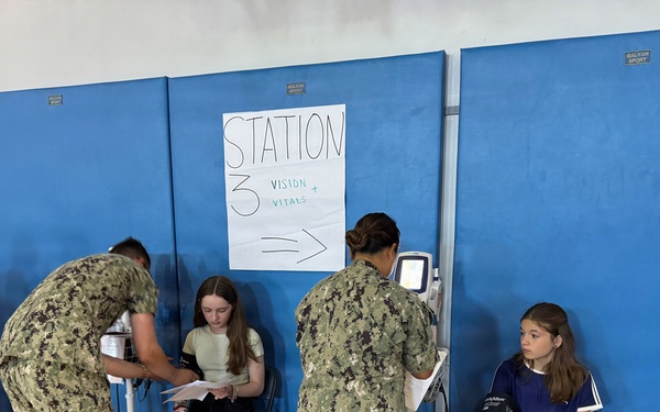 U.S. Naval Hospital Rota Partners with DoWEA to Support Student Athletes and Military Families