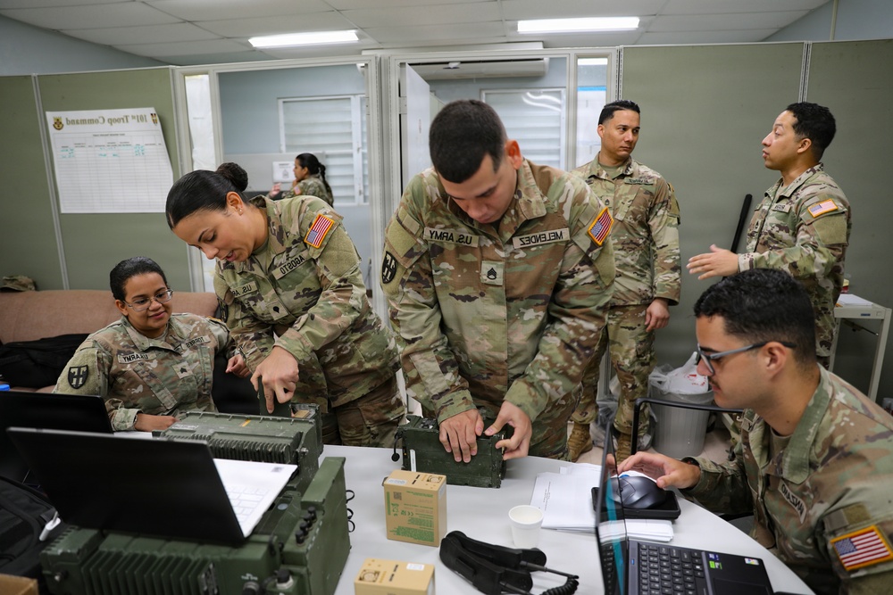 113th MPAD conducts radio training