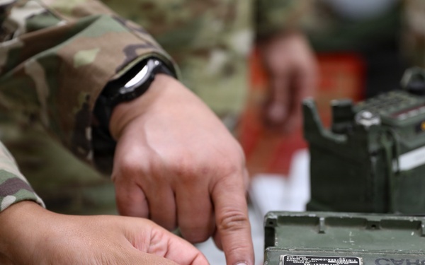 113th MPAD conducts radio training