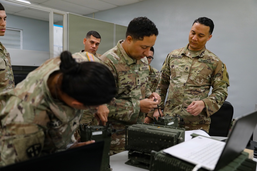 113th MPAD conducts radio training