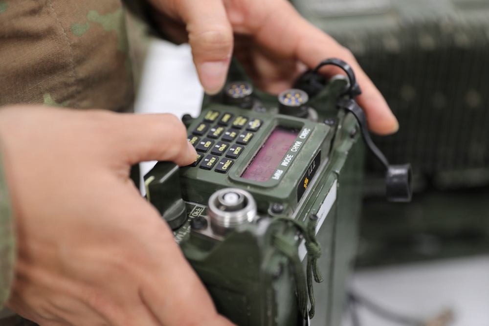 113th MPAD conducts radio training