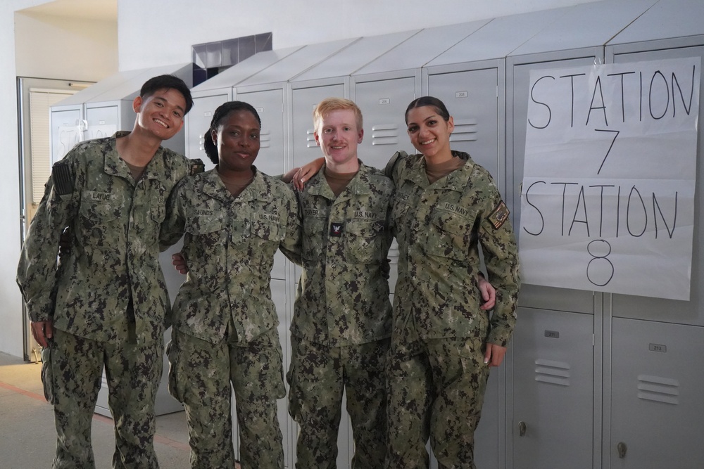 U.S. Naval Hospital Rota Partners with DoWEA to Support Student Athletes and Military Families