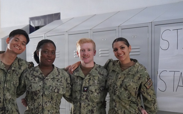 U.S. Naval Hospital Rota Partners with DoWEA to Support Student Athletes and Military Families