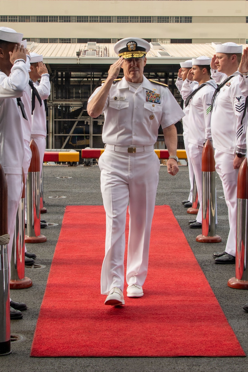 Hawaii News Now Interviews Adm. Koehler Aboard USS Essex During RIMPAC 26