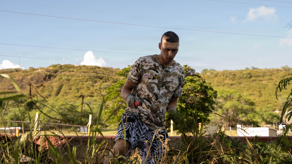 USS Theodore Roosevelt Carrier Strike Group and Carrier Air Wing 11 Sailors Participate in a Beach Clean Up During RIMPAC 26