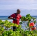 USS Theodore Roosevelt Carrier Strike Group and Carrier Air Wing 11 Sailors Participate in a Beach Clean Up During RIMPAC 26