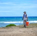 Beach cleanup during RIMPAC 26