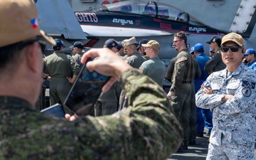 USS Theodore Roosevelt Hosts Tours during RIMPAC 2026