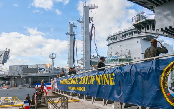 USS Theodore Roosevelt (CVN 71) Participates in Open Ship Day During RIMPAC 26