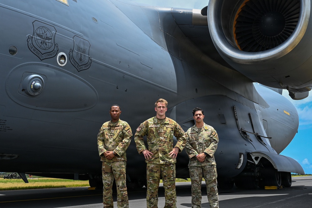 627th SFS Ravens arrive in Puerto Rico in transit to Venezuela