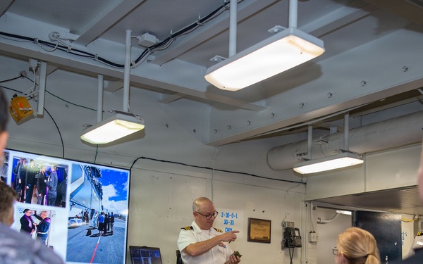 Partner Chaplains Tour USS Essex During RIMPAC 26