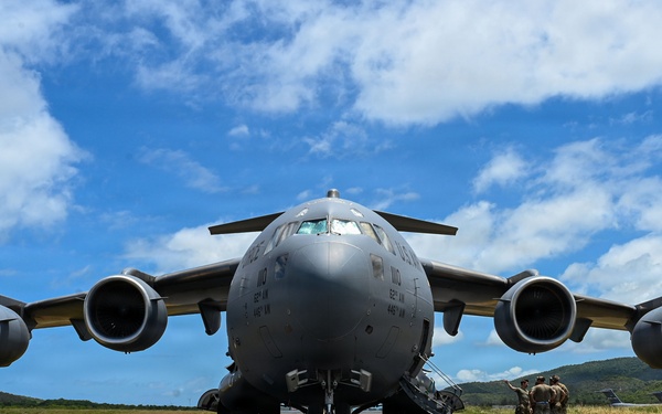 627th SFS Ravens arrive in Puerto Rico in transit to Venezuela
