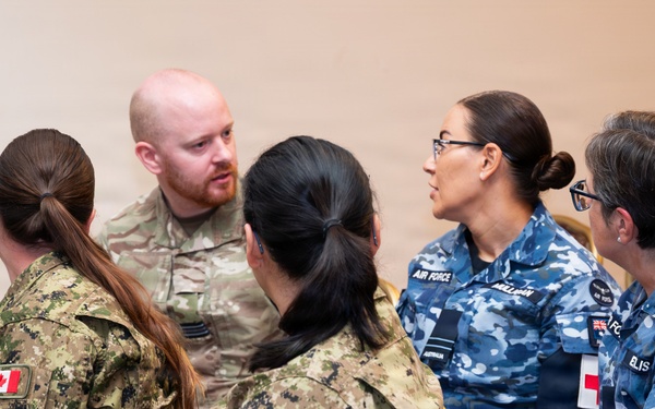Medical Academics brief during Exercise RIMPAC 2026