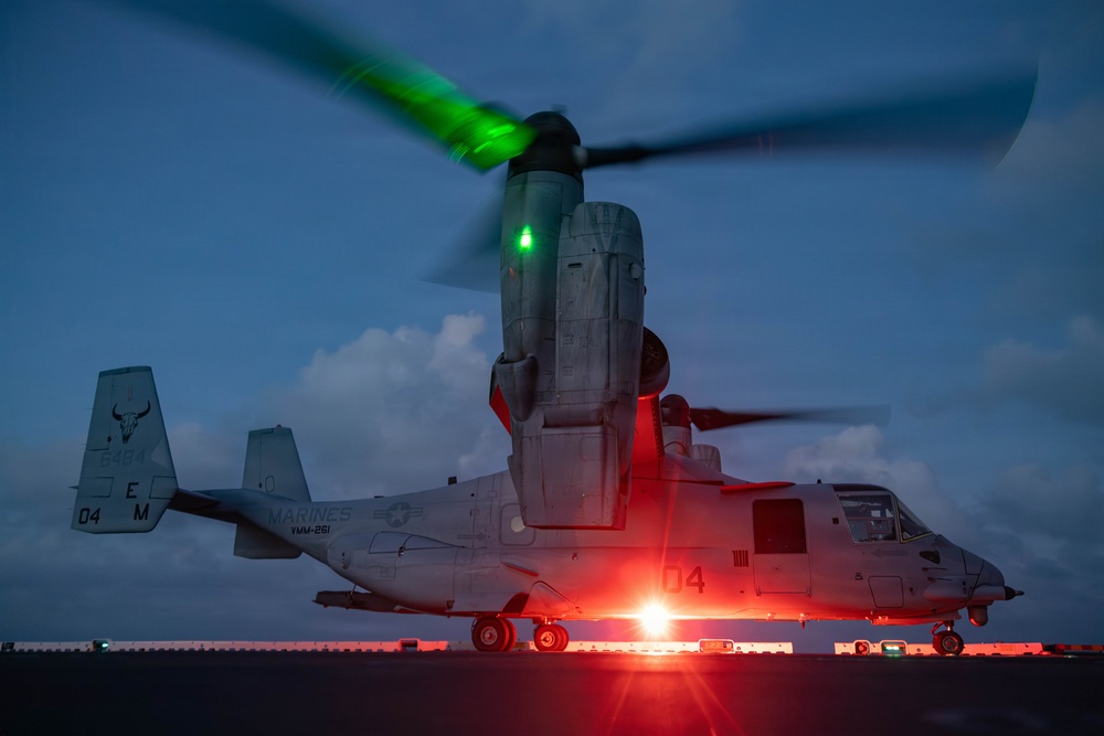 USS Kearsarge Conducts Flight Operations
