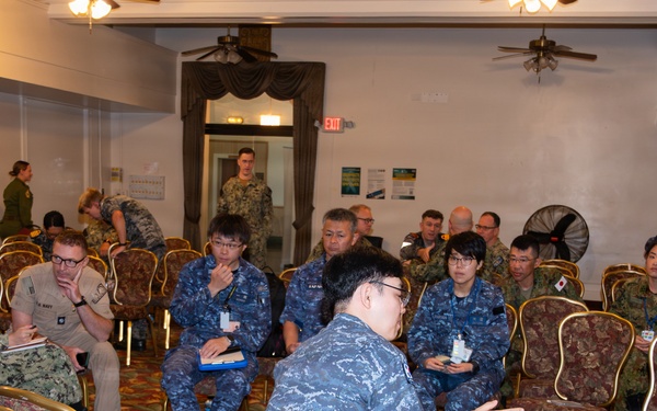 Medical Academics brief during Exercise RIMPAC 2026